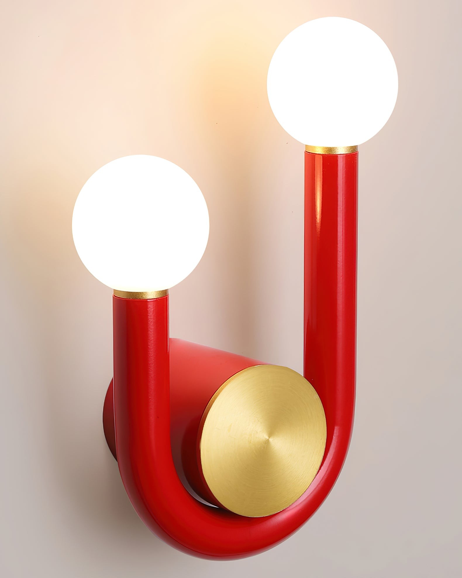 Creatieve U-vormige dubbele kop wandlamp HL894
