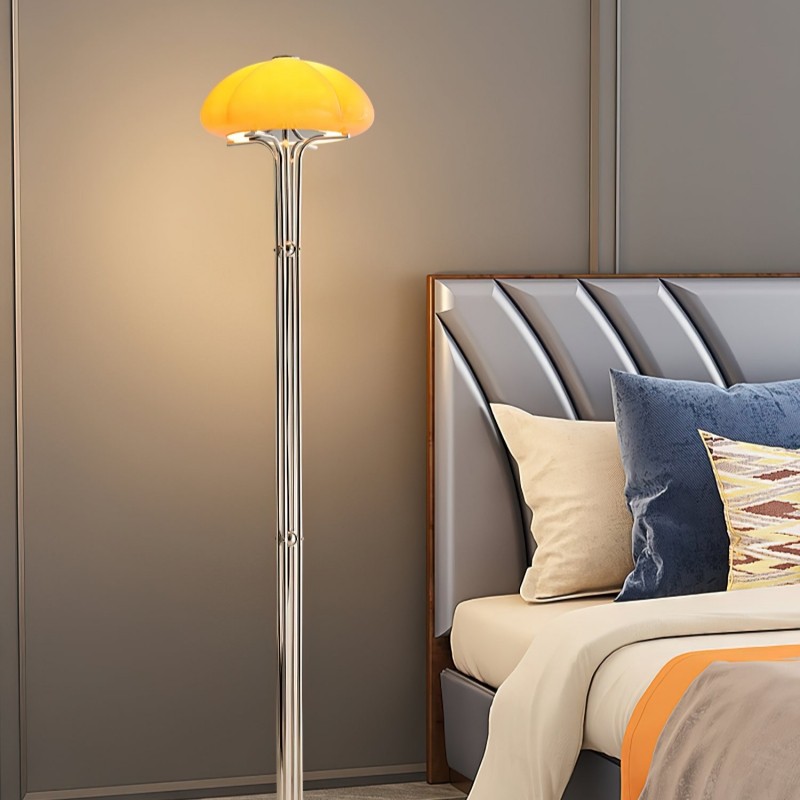 Pompoen Glazen Vloerlamp HL509