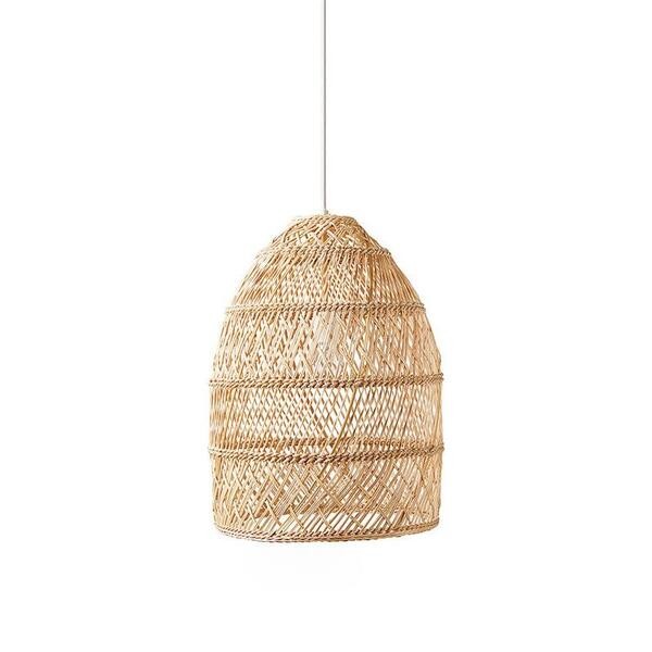 Rustieke Rieten Mand Rotan Kooi Hanglamp HL161