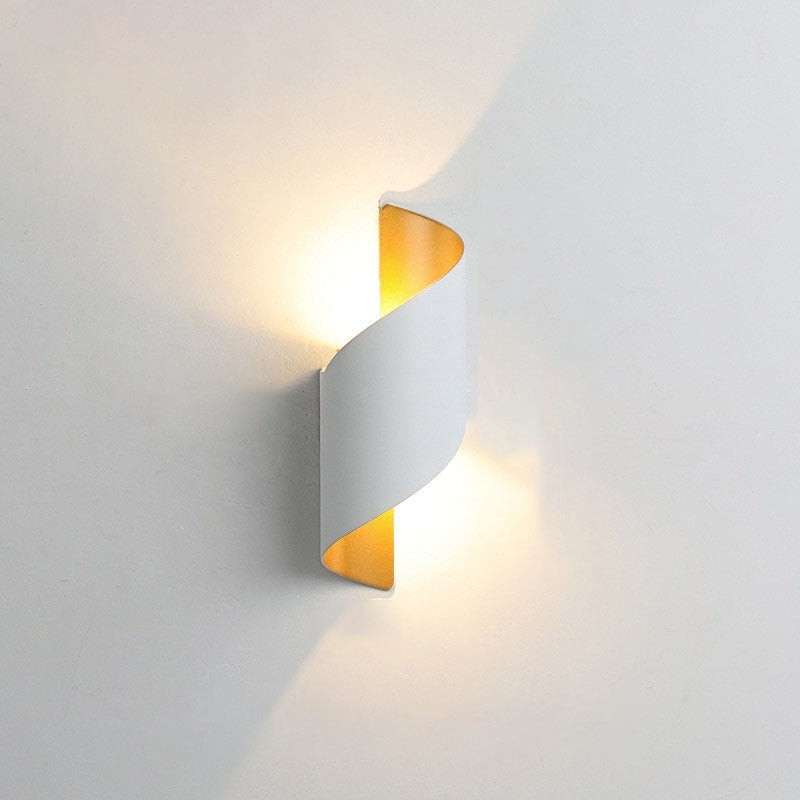 Moderne Curl Twisted LED Wandlamp HL698