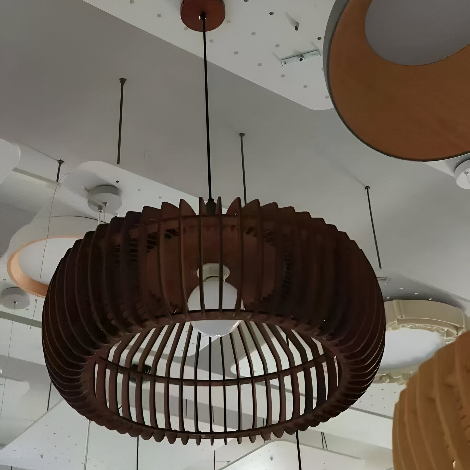 De houten betovering van Kyoto Japandi hanglamp HL1285