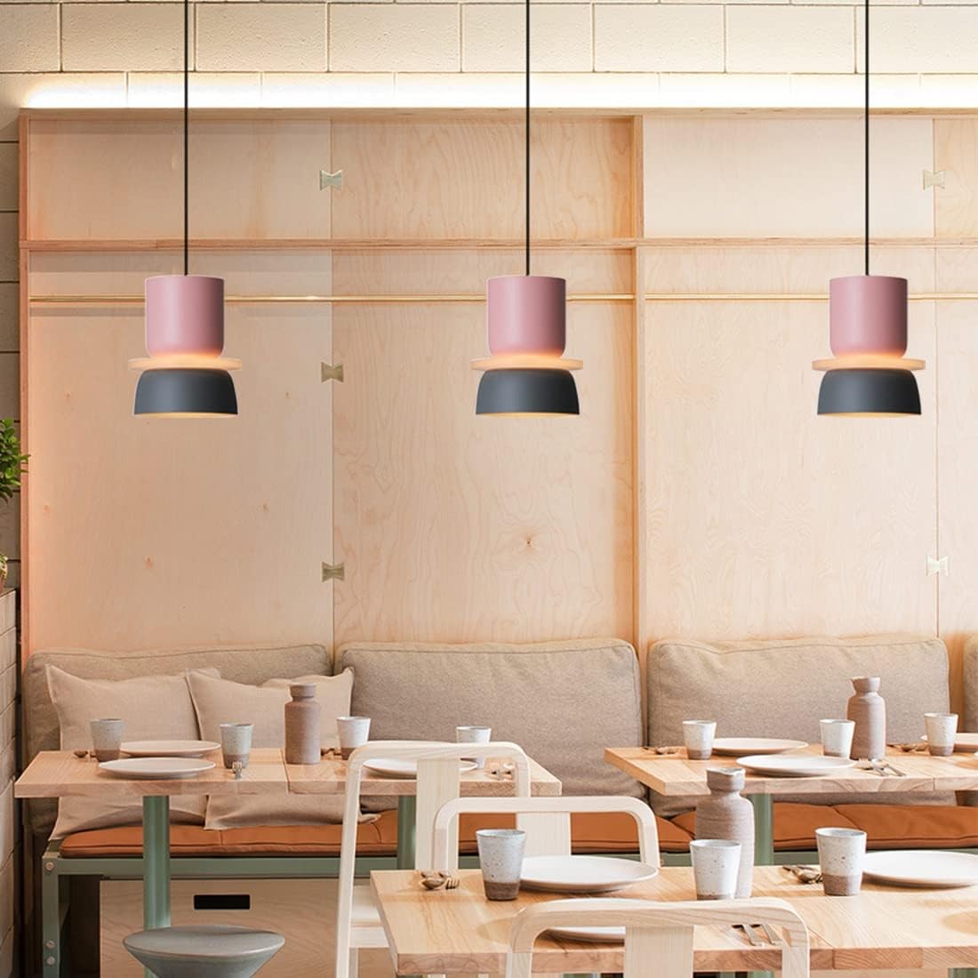 Macri Acryl Kleurrijke Komvormige Hanglamp - Moderne Levendige Hanglamp voor de Keuken