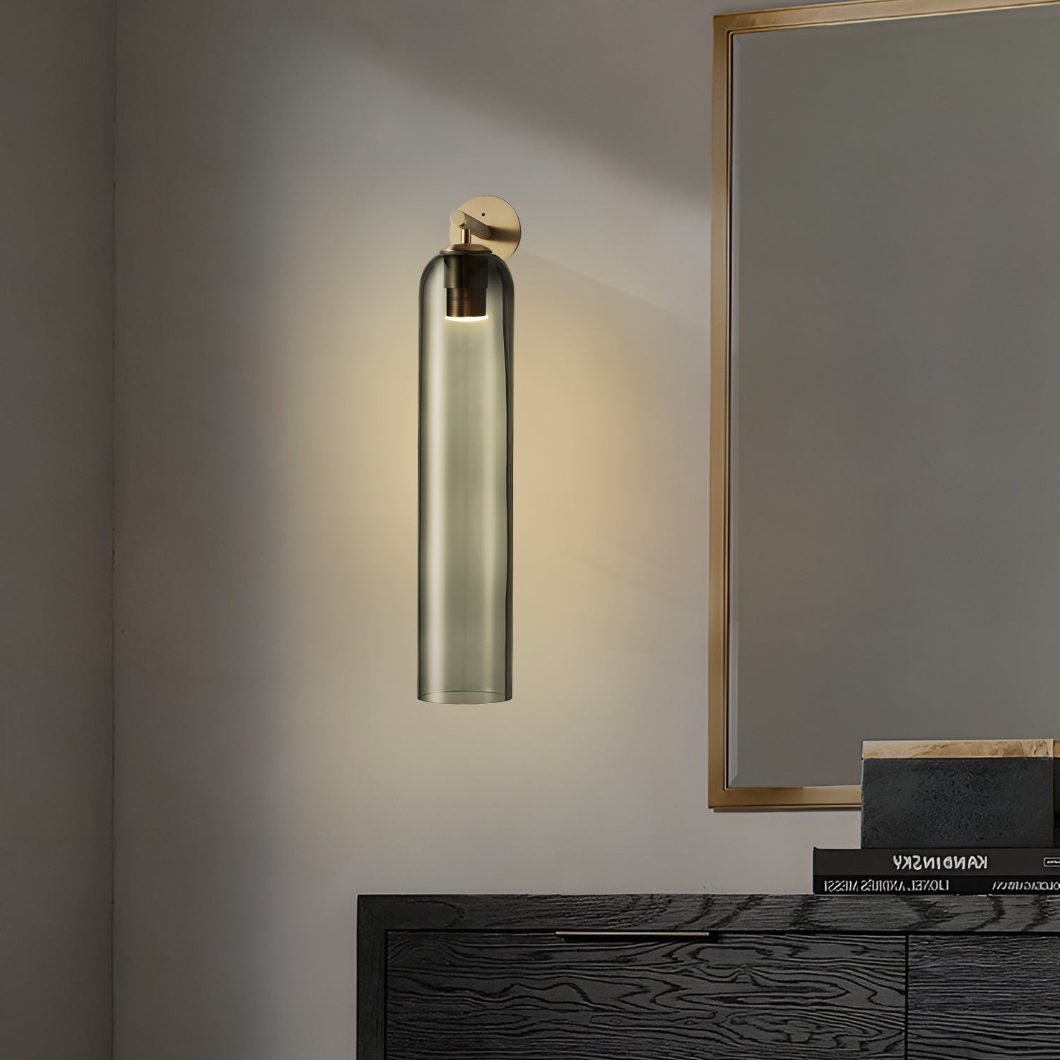 Kunstglazen wandlamp HL360