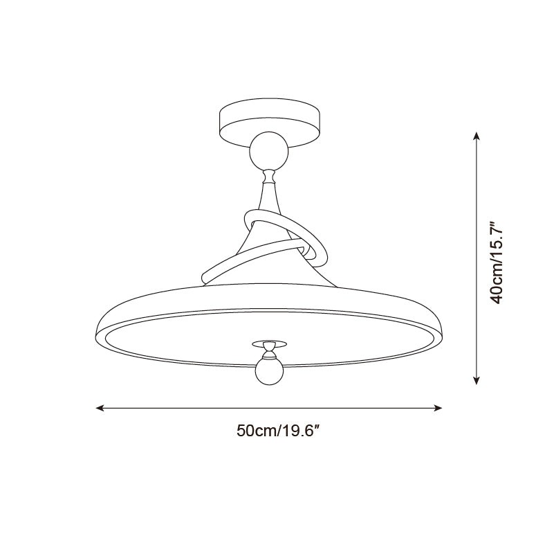 Kivra plafondlamp HL2695
