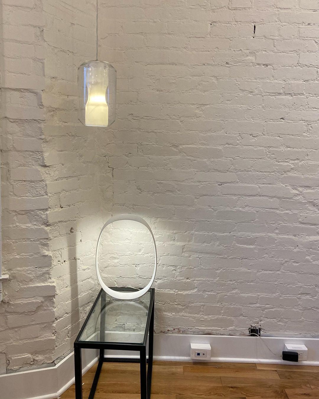 Hanglamp van albastglas HL2997