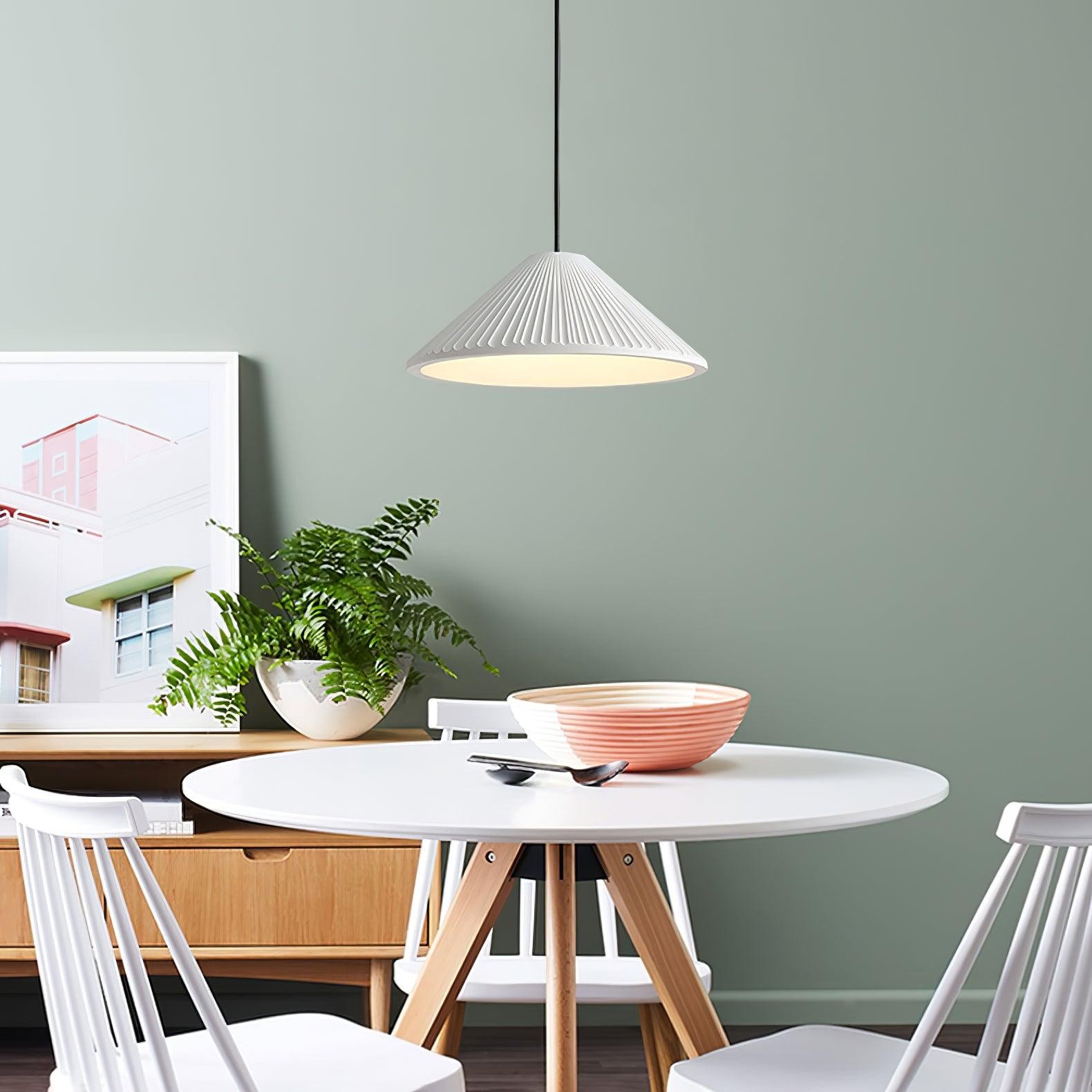 Nordic Eenvoudige Moderne Hars Hanglamp Voor Woonkamer HL544