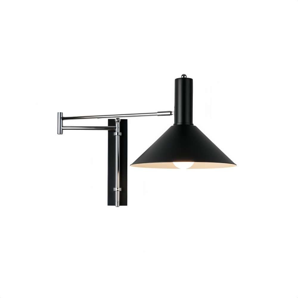 Klassieke moderne verstelbare leeslamp met zwenkarm HL630