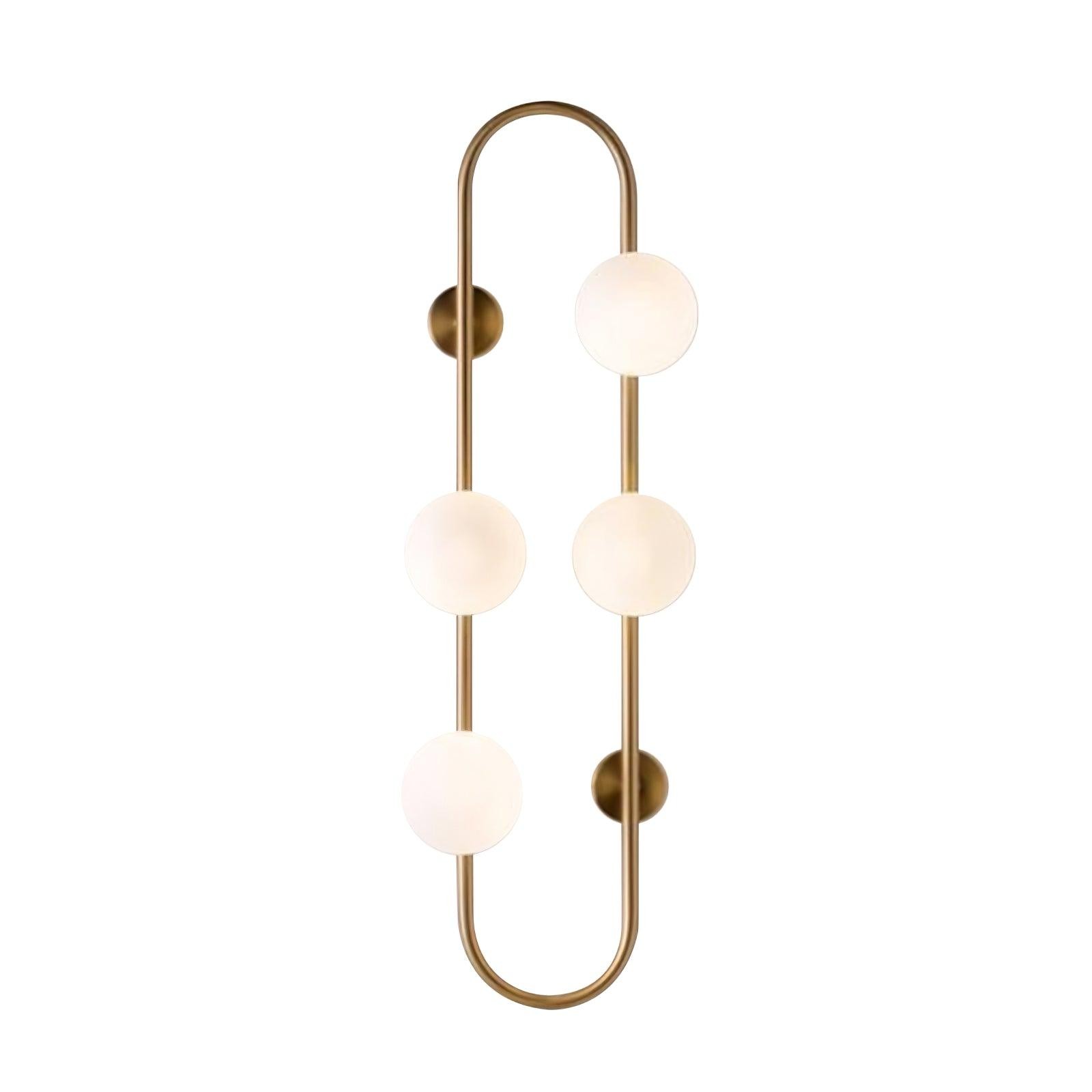 Nordic Modern Geometrische Glazen Bol Wandlamp HL400