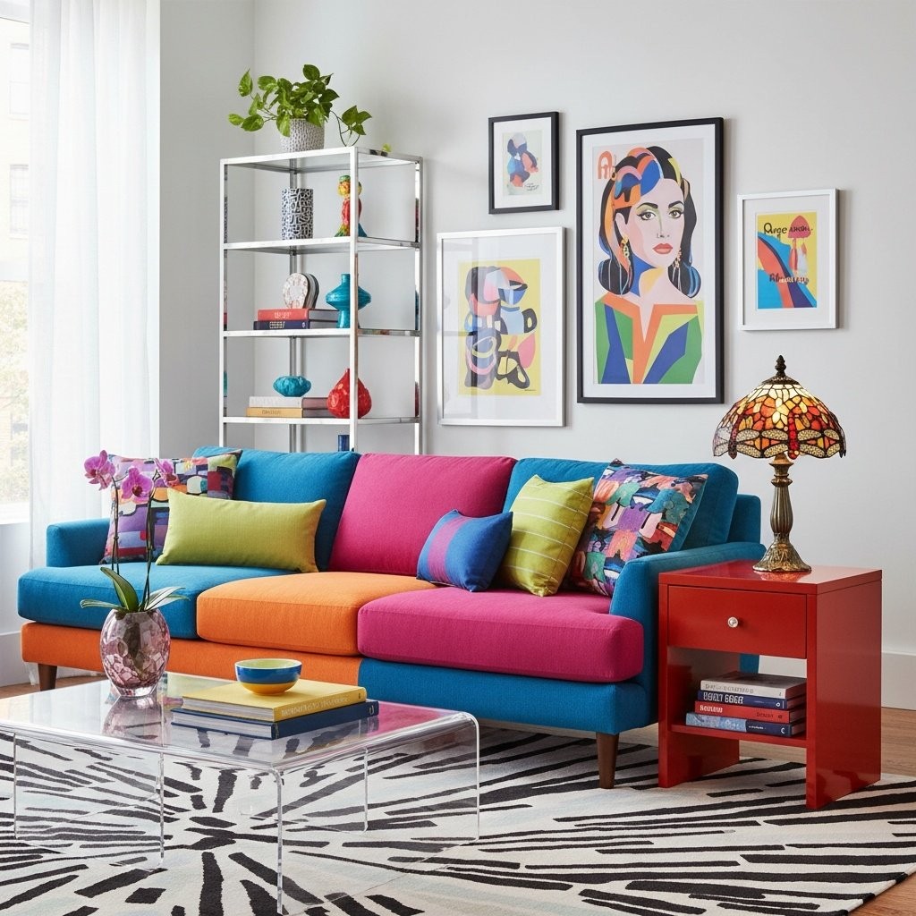 TF Harken Decoratieve Juweel Tafellamp - Prachtig glazen ontwerp, perfect voor slaapkamer of woonkamer HL2141