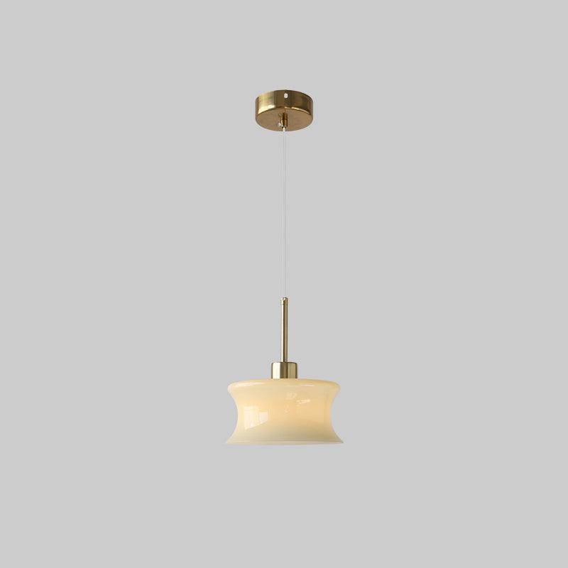 Franse Vintage Glazen Raam Hanglamp HL352