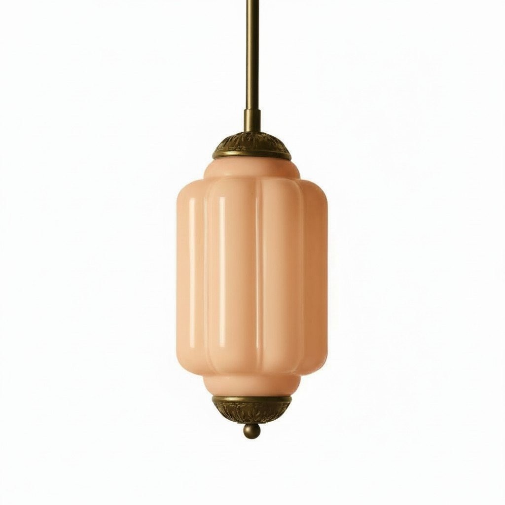 Eloise Vintage Glazen Kroonluchter - Melkglas Home Accent HL1651