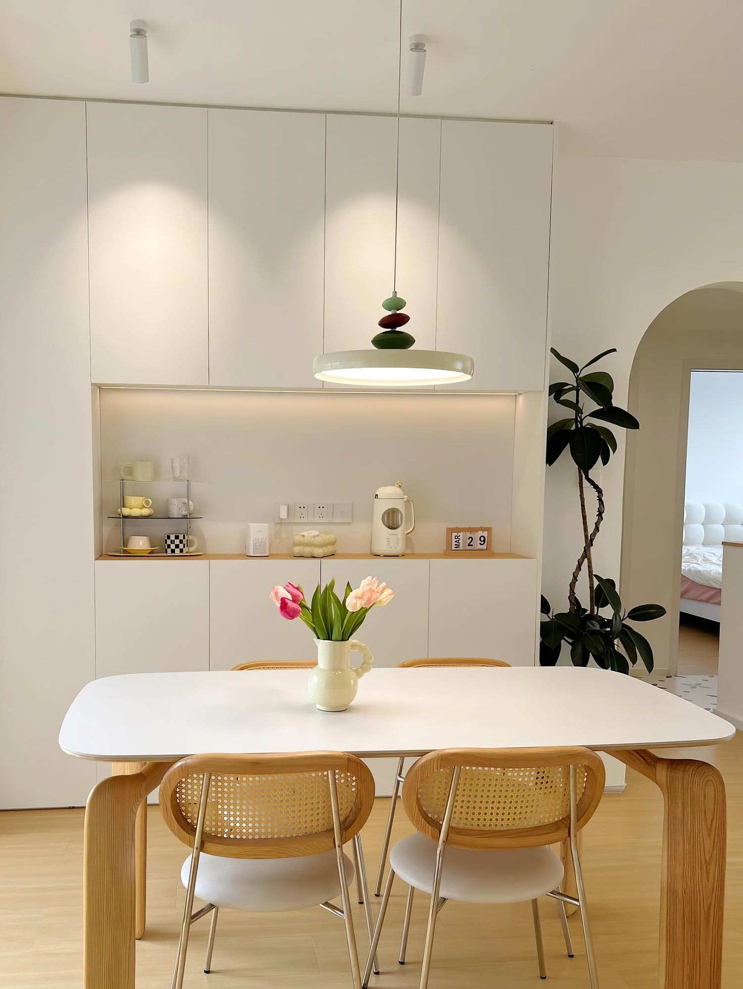 Nordic UFO Kleurrijke LED Hanglamp HL822