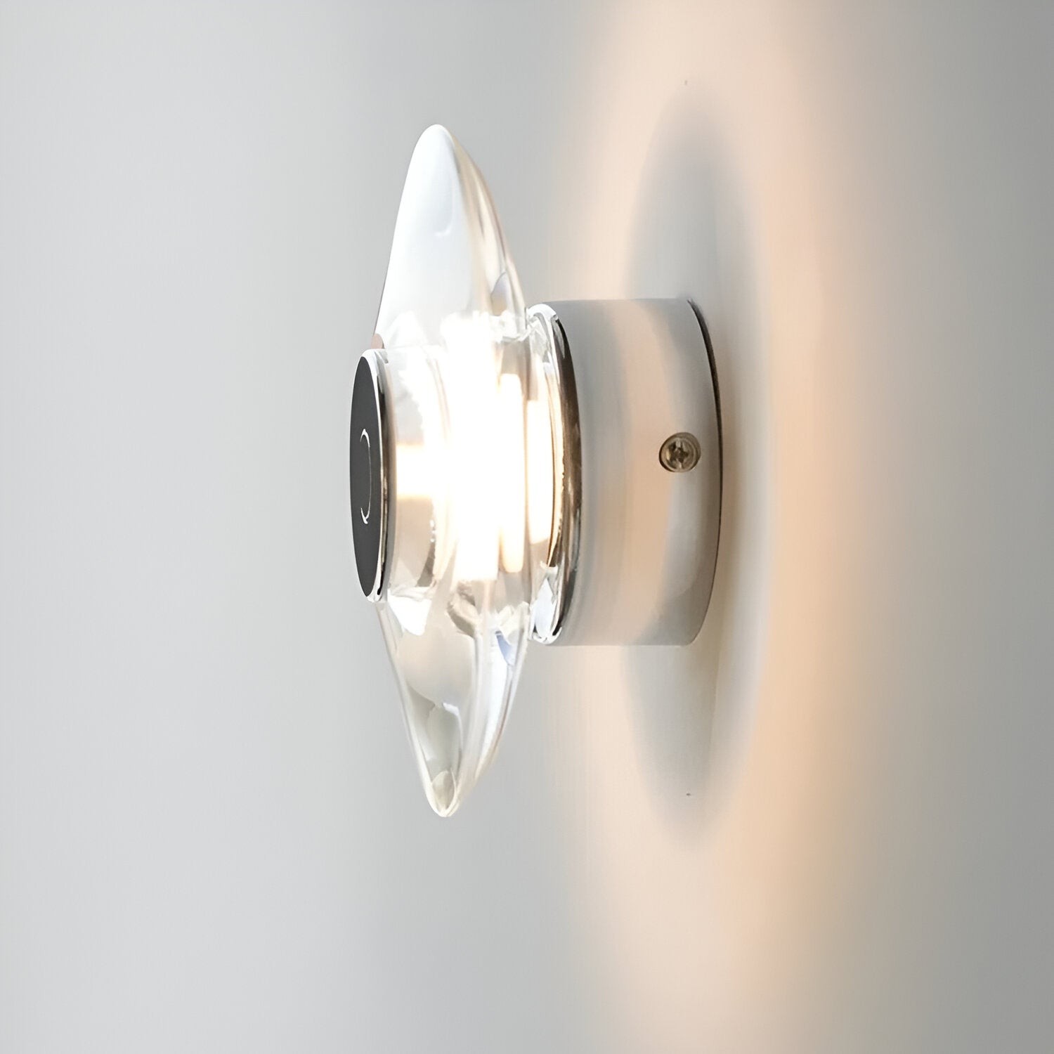 Italiaanse kristallen minimalistische Clementine wandlamp HL3511