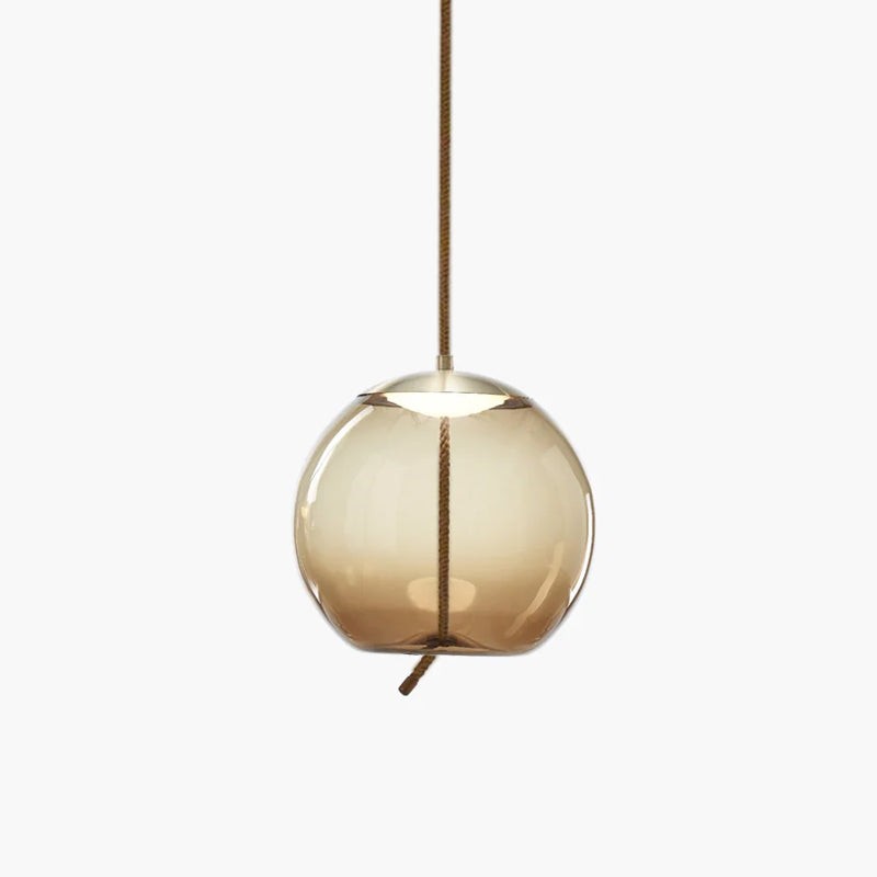 Moderne geblazen glazen hanglampen HL1198