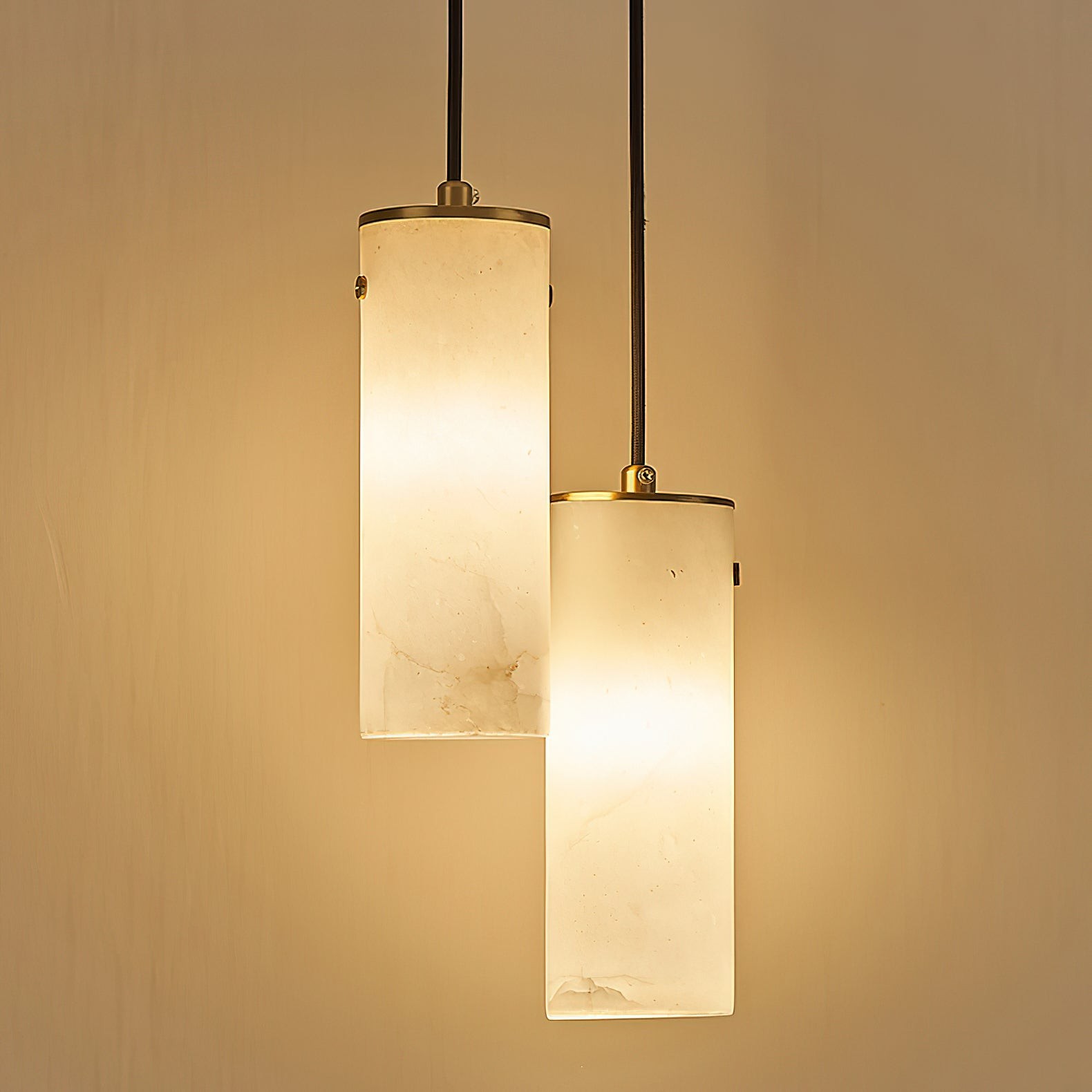 Nula verticale alabaster hanglamp HL2979
