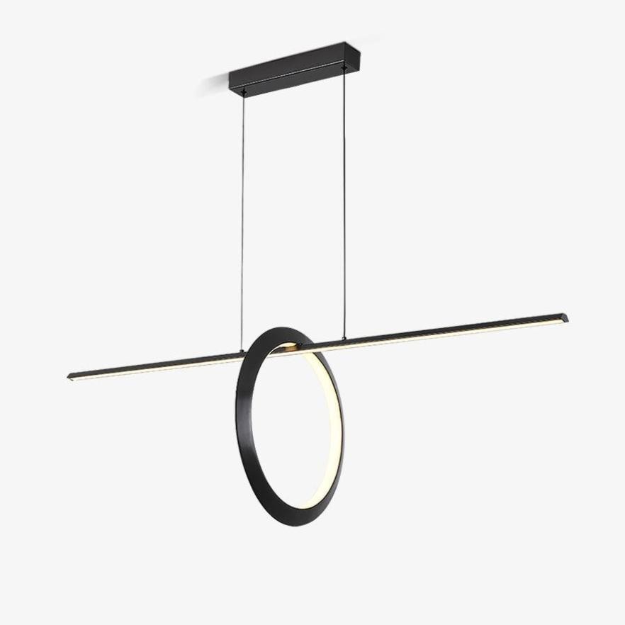 Minimalistische high-end geometrische lijn hanglamp HL557