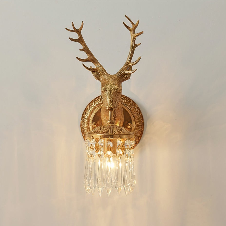 Wandlamp met geweikristal HL3293