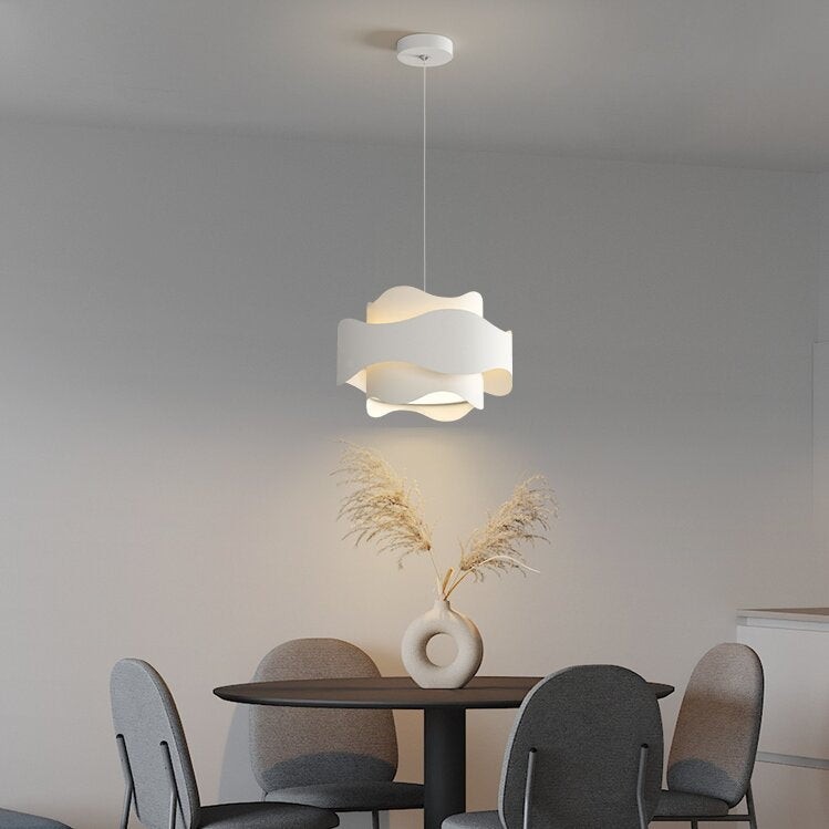 Crèmekleurige moderne minimalistische slaapkamer hanglamp HL474