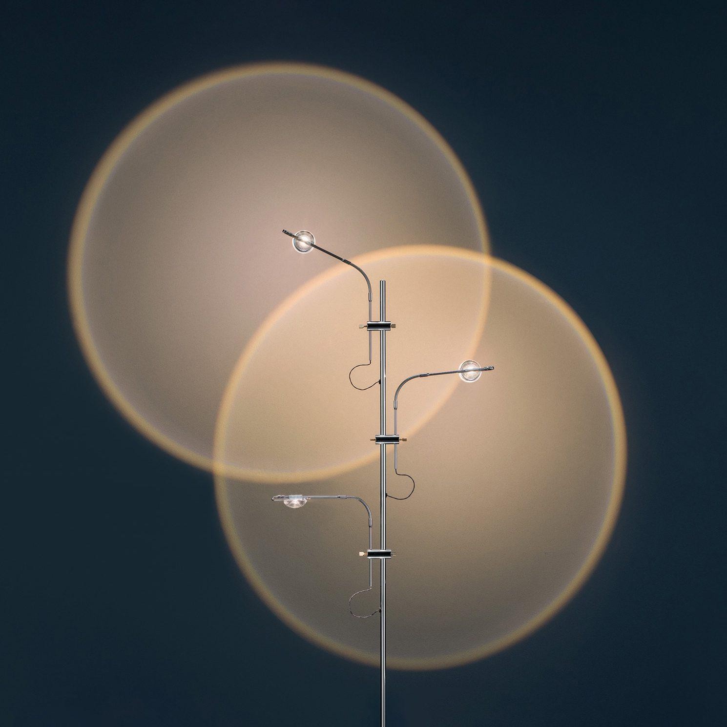 Wa Wa Bloemvormige Multi Vloerlamp