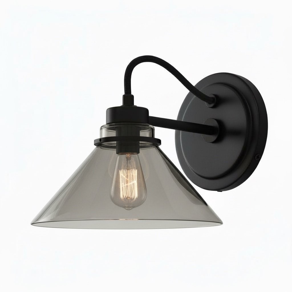 Aurenza Sconce – Landelijke wandlamp met metalen accenten voor gezellige ruimtes HL1648
