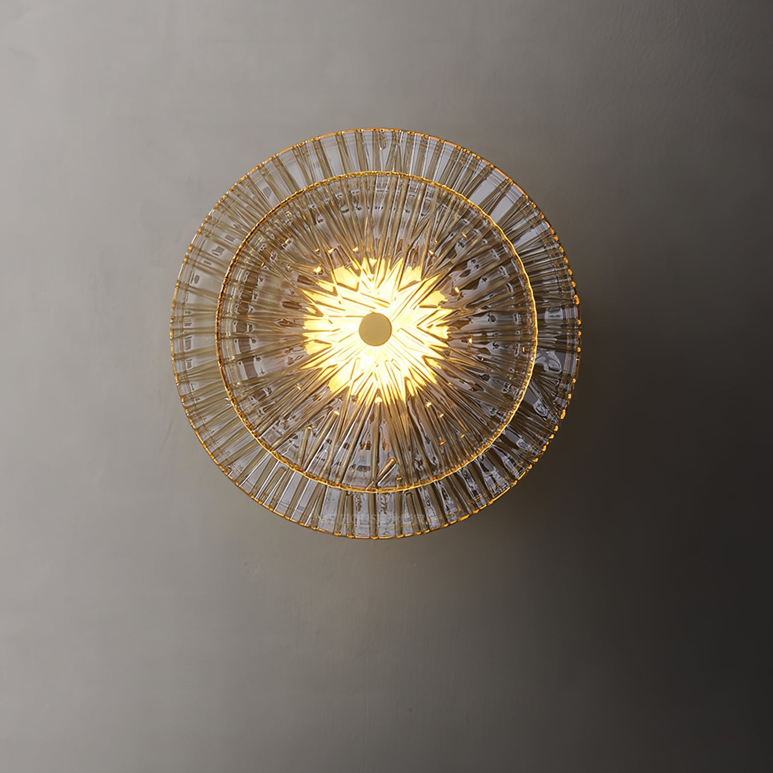 Moderne creatieve ronde kristallen wandlamp HL758