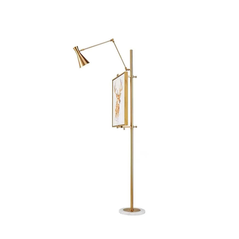 Met frameondersteuning staande lamp HL1201