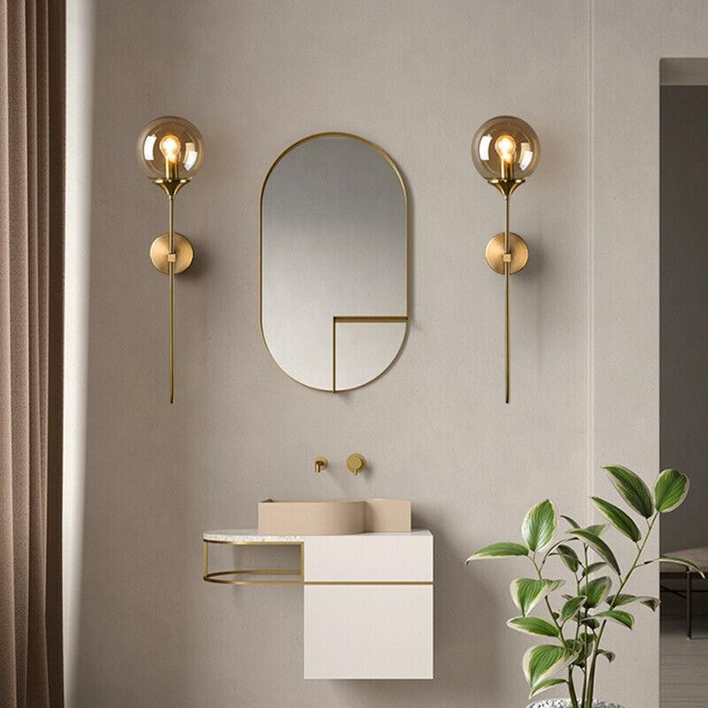 Nordic Glazen Bollen Magische Bonen Wandlamp Voor Binnen HL65