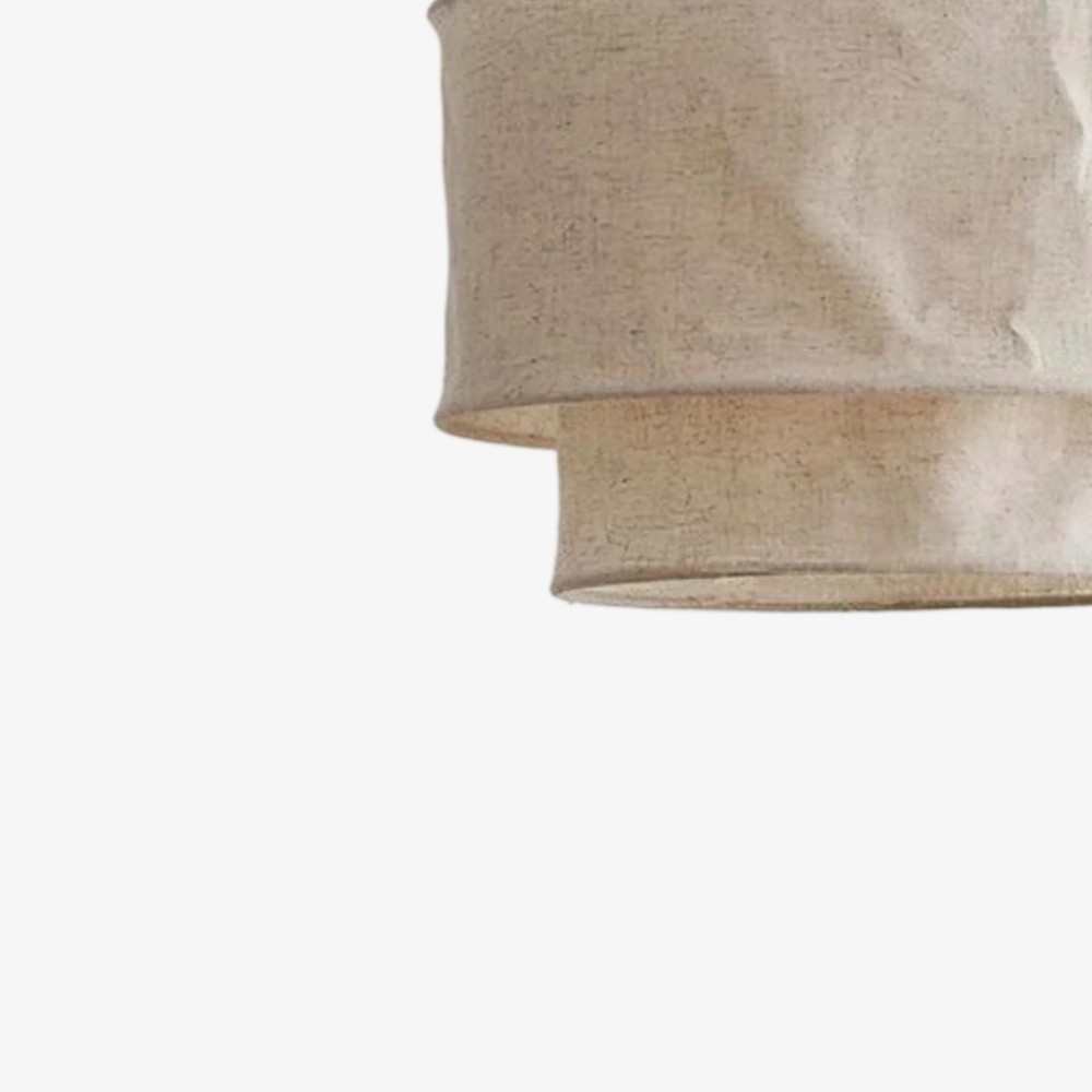 Aeroloom Hanglamp met Organische Textuur - Zachte, Gelaagde Stoffen Kap Moderne Decoratieve Verlichting voor Elke Kamer HL2321