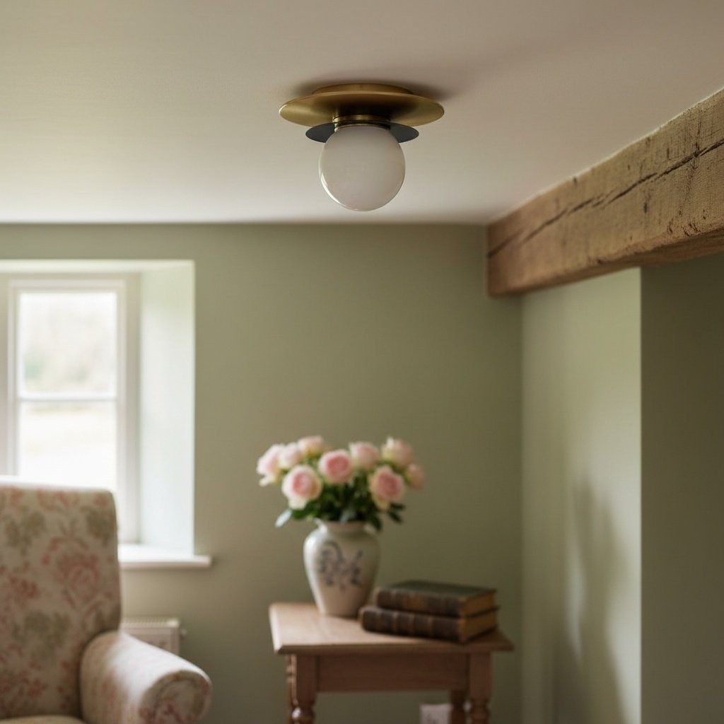 Artivo gelaagde moderne plafondlamp van messing - Stijlvolle woondecoratie HL1765