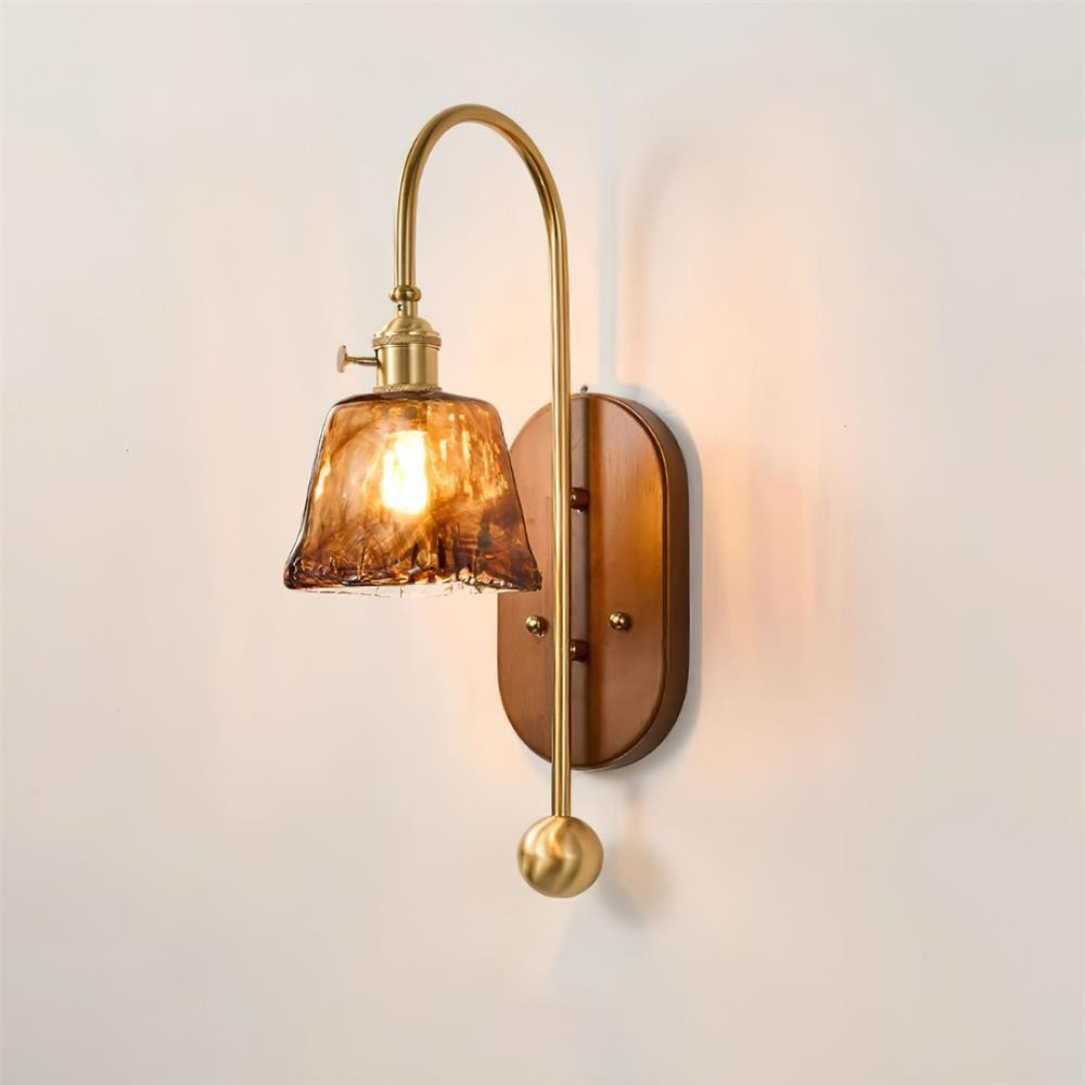 Amerikaanse Retro Bolvormige Wandlamp HL559