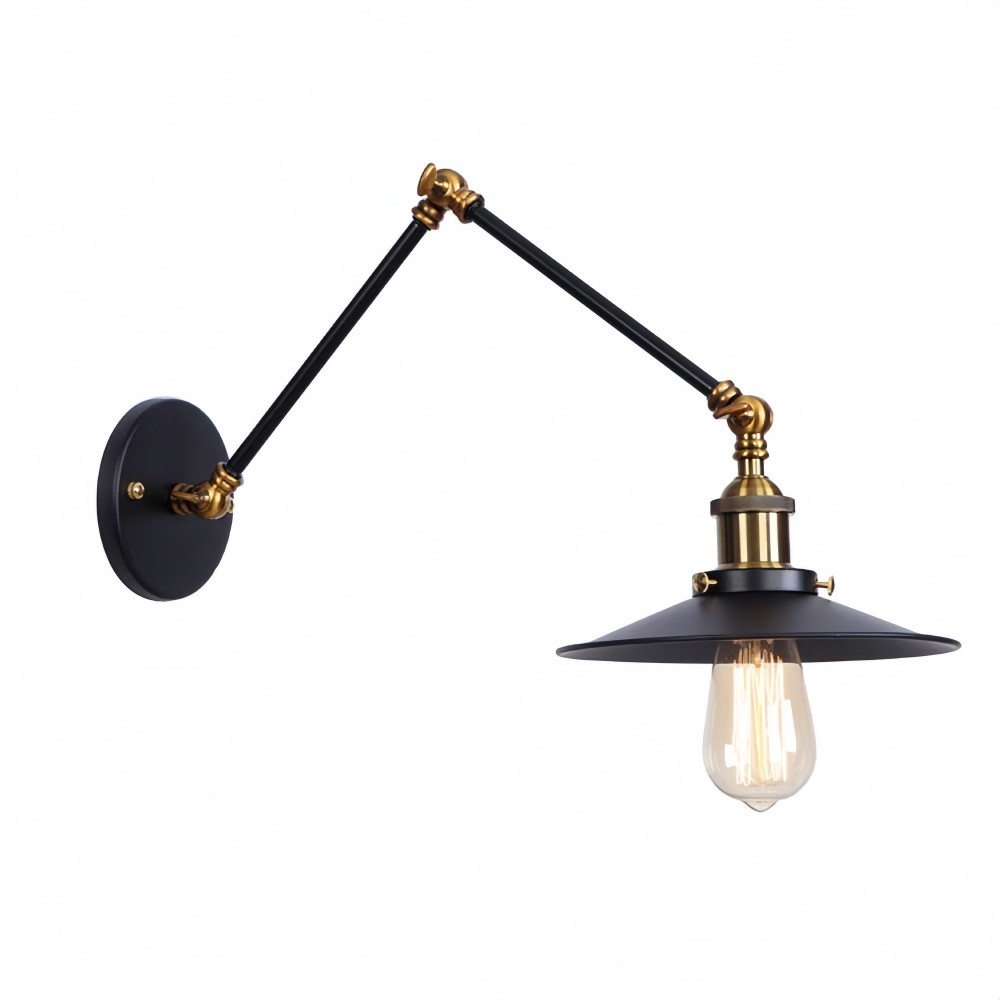 Marzella Industriële Retro IJzeren Vintage Wandlamp HL1227