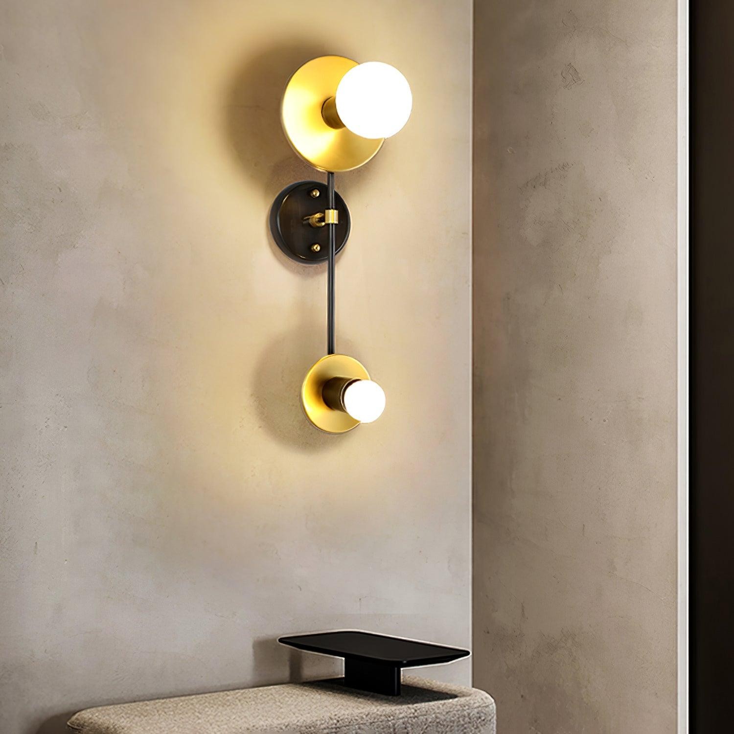 Eenvoudige Crystal Bubble Wandlamp HL366