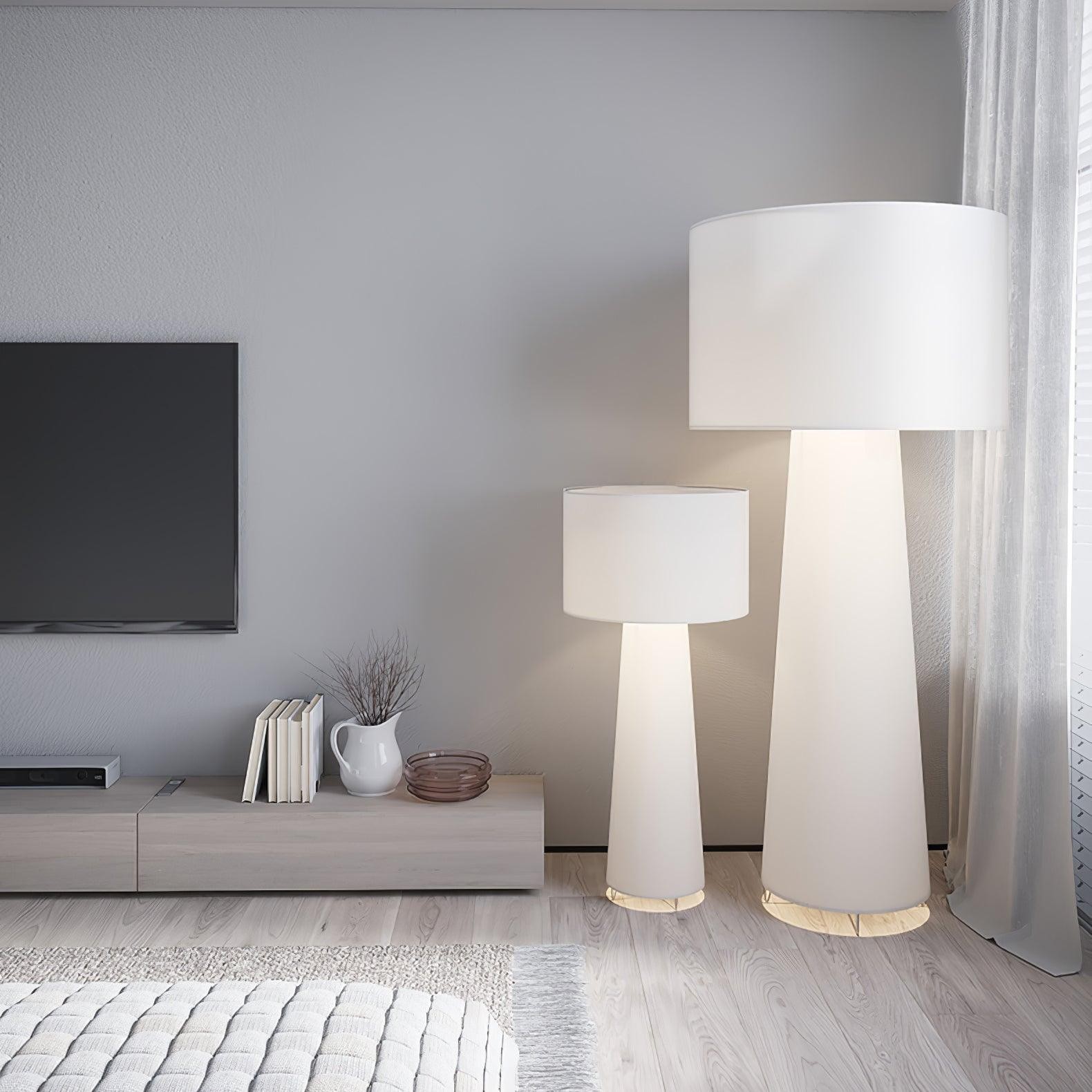 Kolom Stoffen Vloerlamp Geschikt Voor Woonkamer HL484