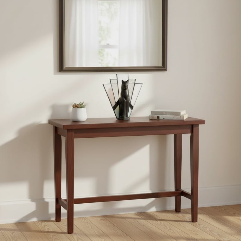TF Felix Tafellamp - Art Deco Design met Glazen Kap en Kattenbeeldje voor Woonkamer of Slaapkamer HL2183