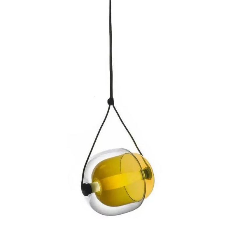 LED Capsula Hanglamp Gekleurd Glas