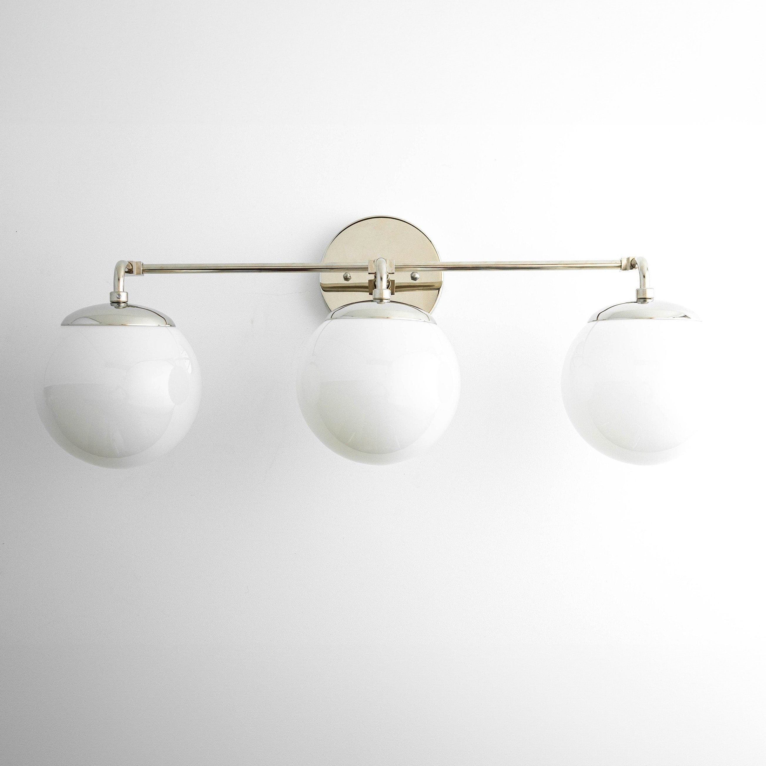 Glorica Glazen Wandlamp - Moderne Vintage Badkamerlamp HL1738