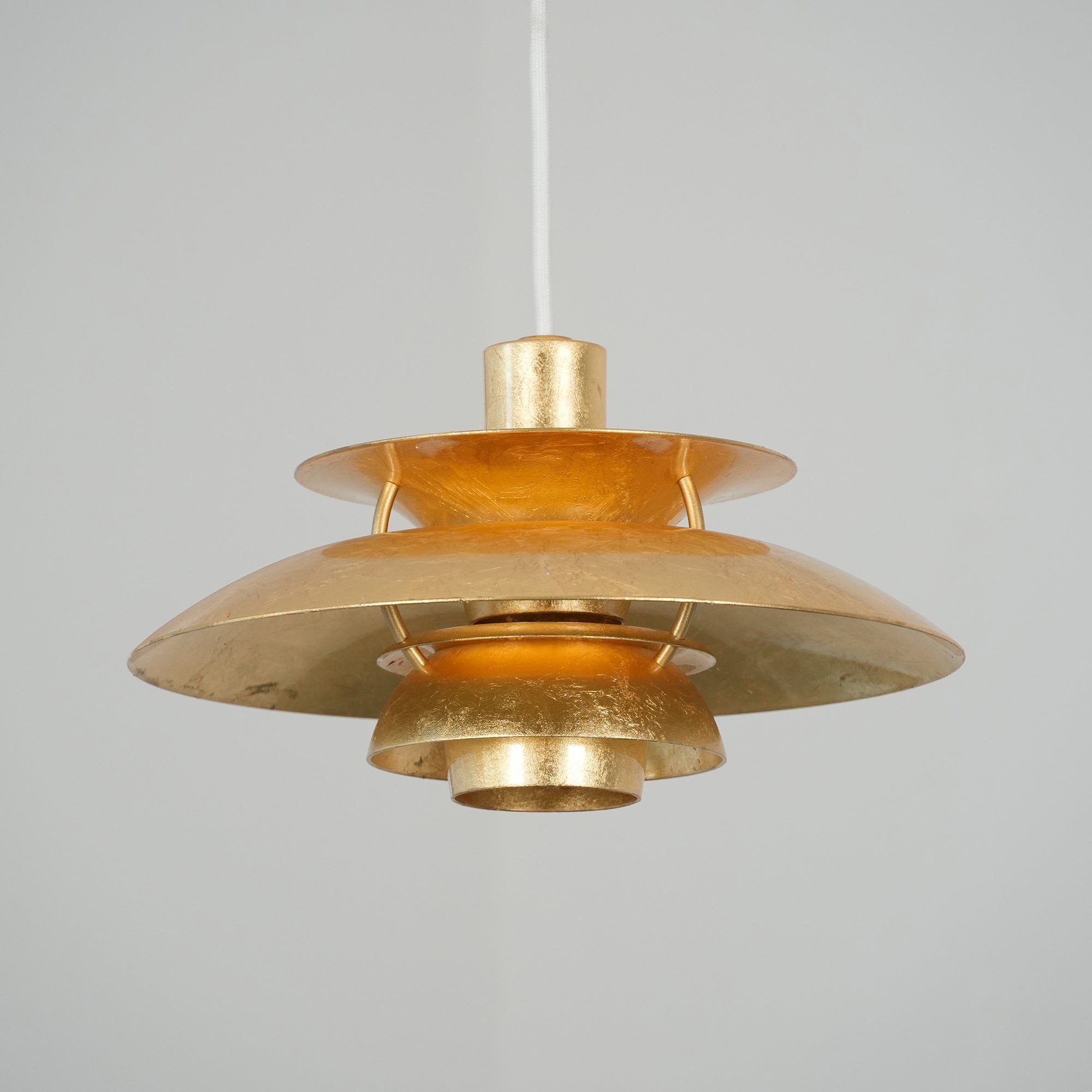 Hanglamp HL3315 met gouden folie