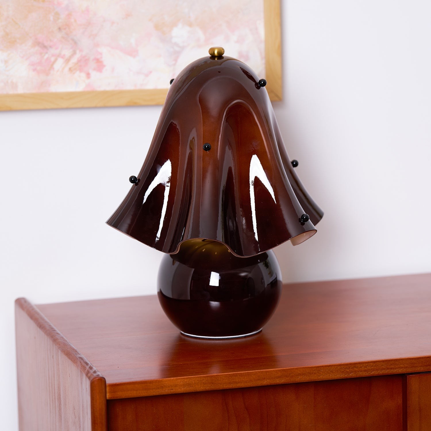 Bellina Decoratieve Tafellamp - Sculpturale Klokvormige Bloemvorm HL1644