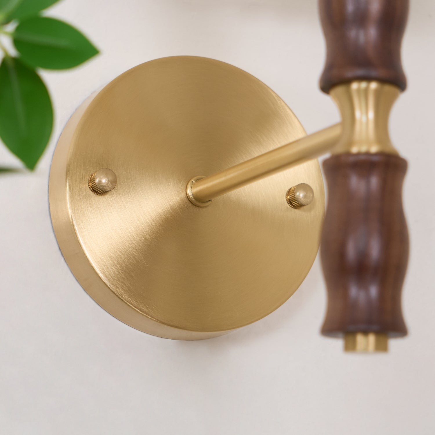 Japanse Retro Walnoot Sfeer Wandlamp Voor Slaapkamer HL807