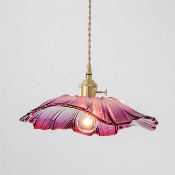 Moderne kunst bloem vorm keuken glazen hanglamp HL46