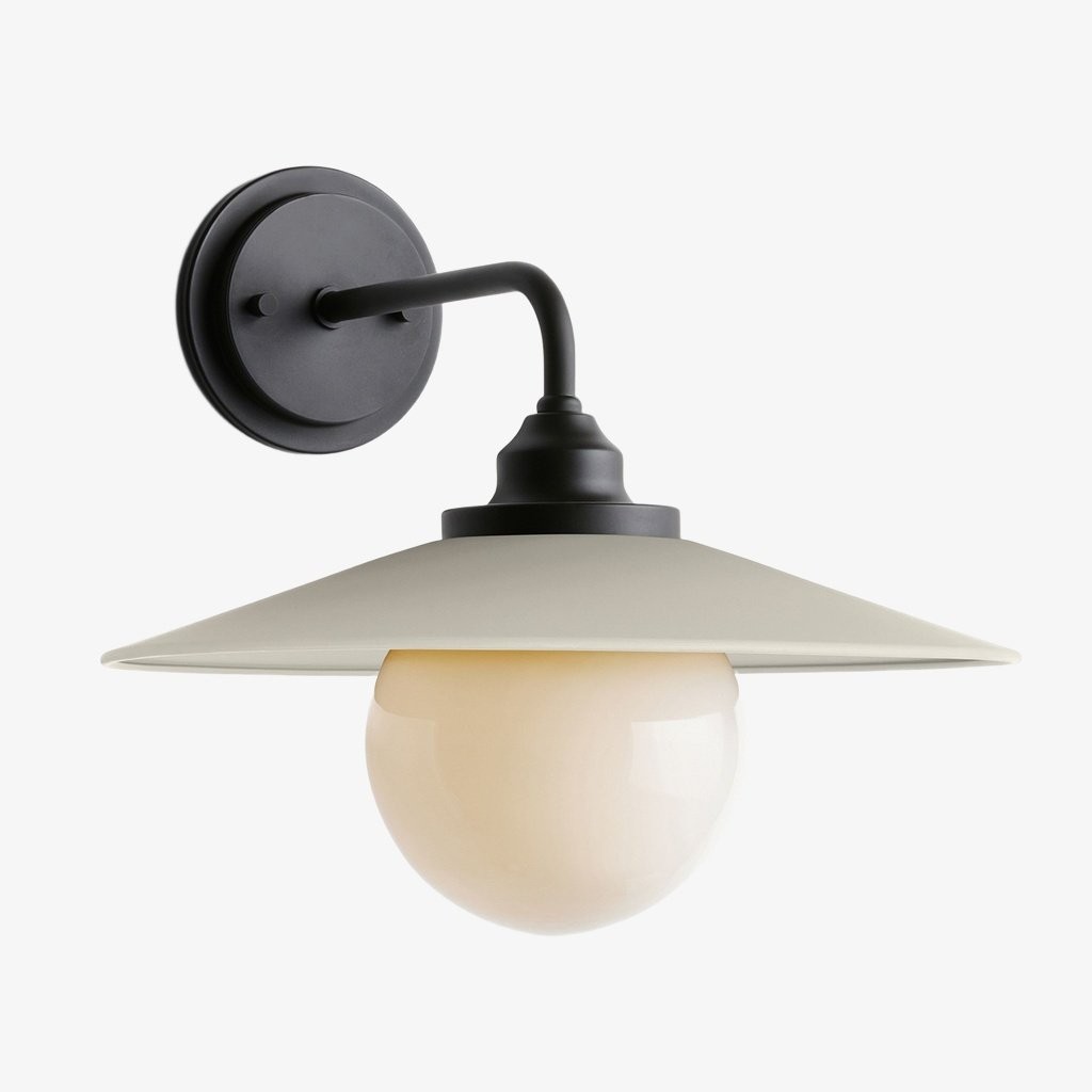 Cordax Utility-geïnspireerde wandlamp - Metaal en glas voor binnen- en buitendecoratie HL2273