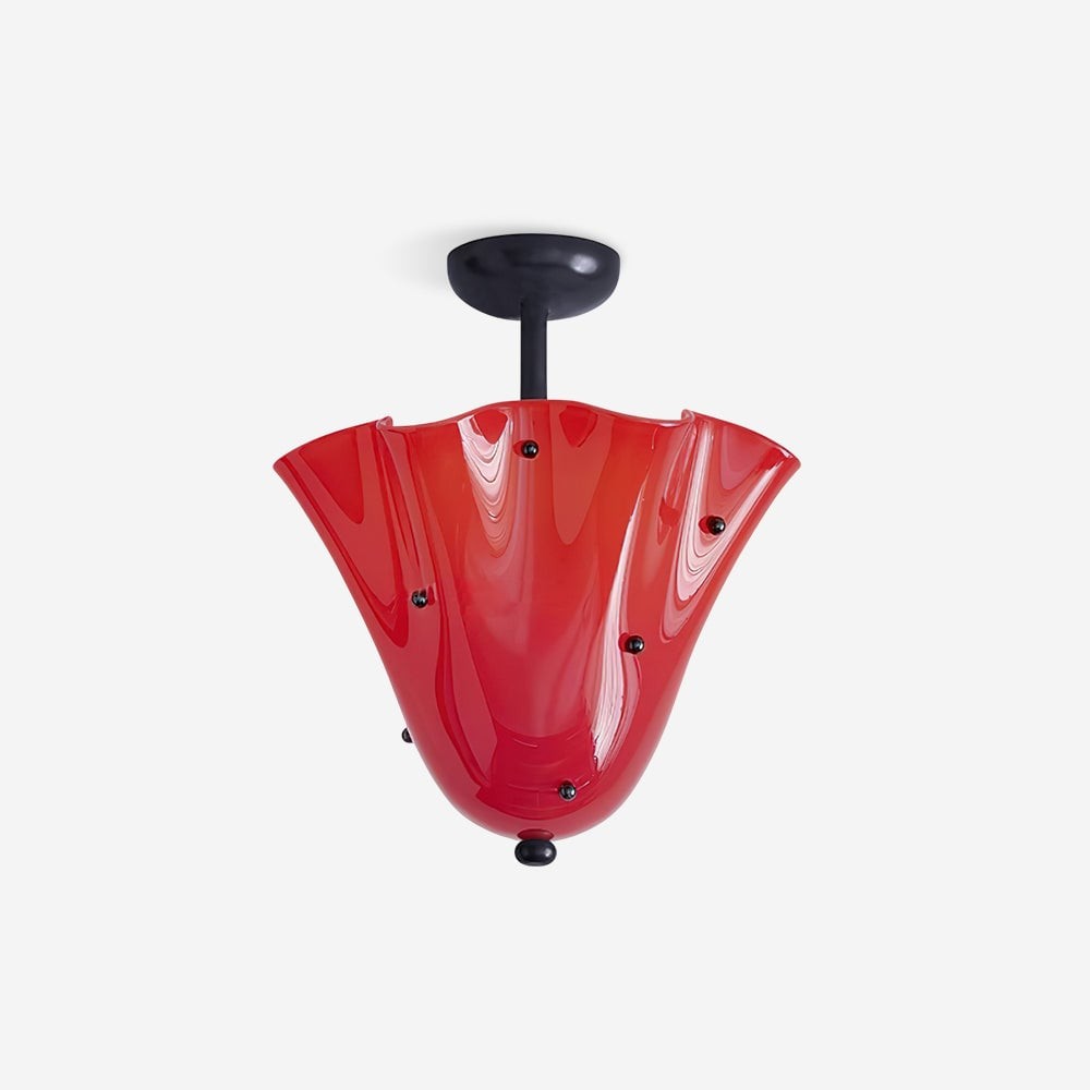Bellina Decoratieve Glazen Plafondlamp - Moderne Sculpturale Plafondlamp HL1645