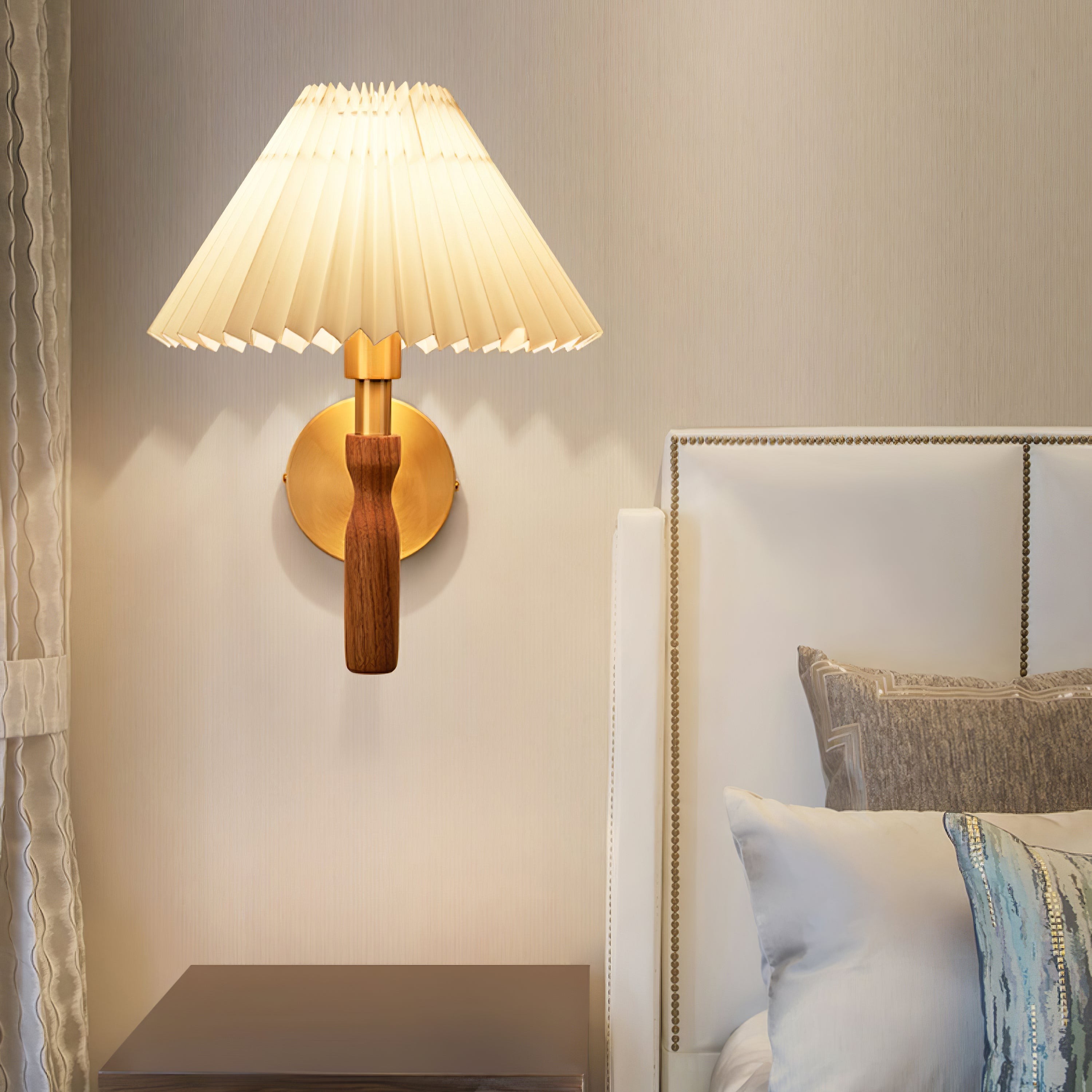 Maison Houten Wandlamp HL1154
