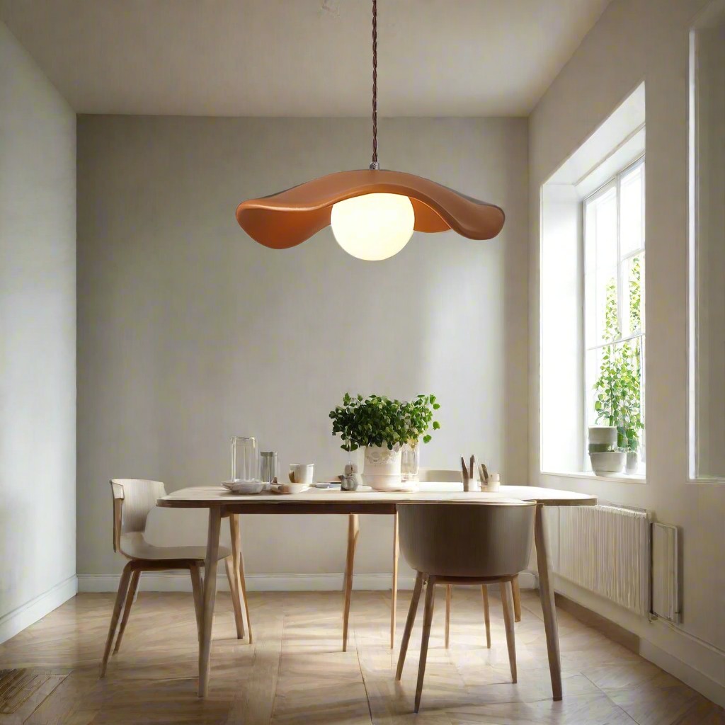 Yumi Sculptural Resin Elegance Minimalistische Hanglamp HL3498