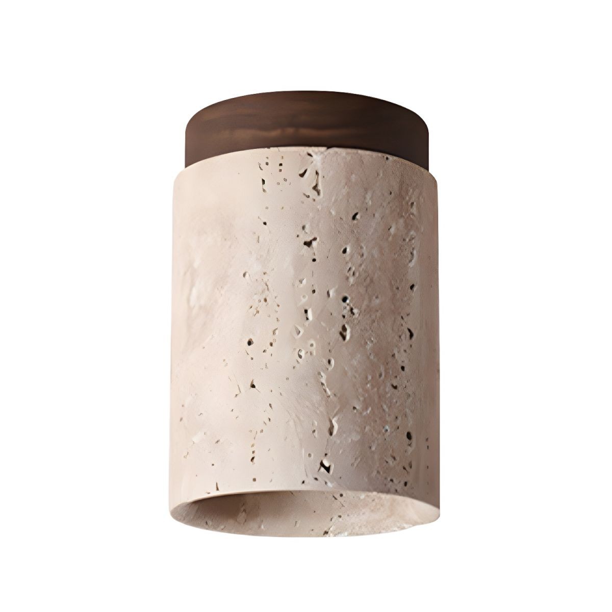 Marmeren Travertijn Kolom Plafondlamp HL901