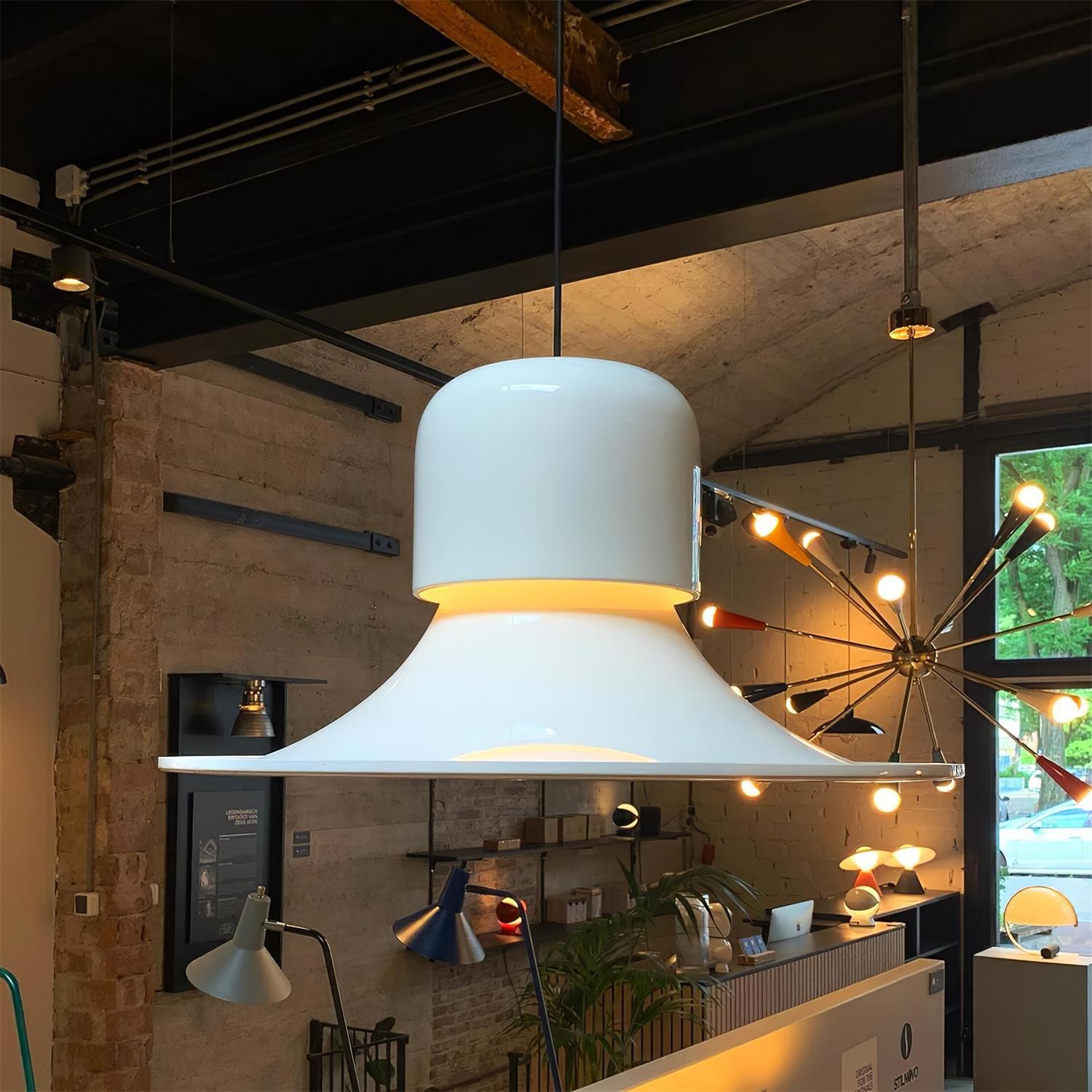 Nordic Carbon Steel LED Hanglamp HL665