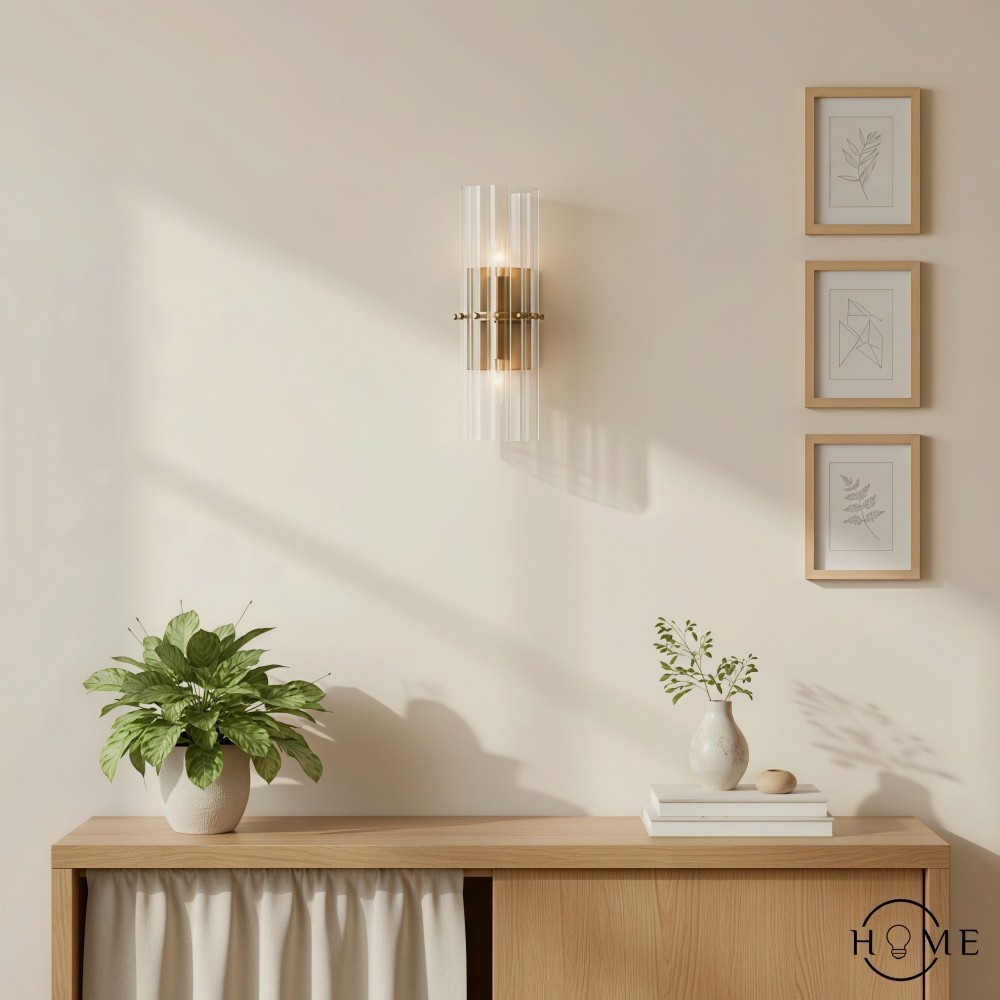 Monica Moderne Luxe Kristallen Wandlamp HL1036
