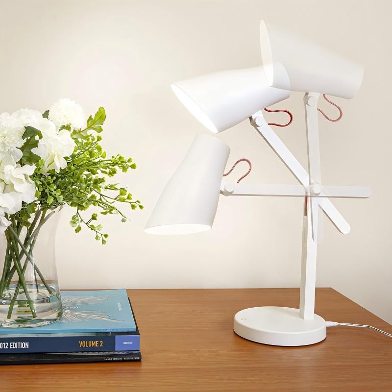 Moderne Draaibare Desktop Emmer Tafellamp HL311