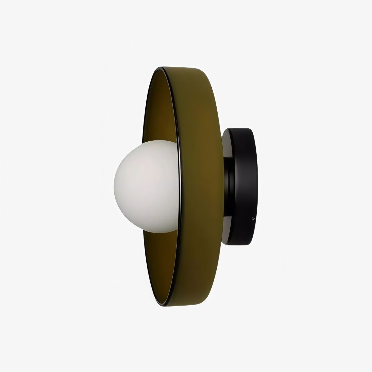 Kalo glazen schijf wandlamp - Moderne wand en plafondlamp voor hal en slaapkamer HL2259