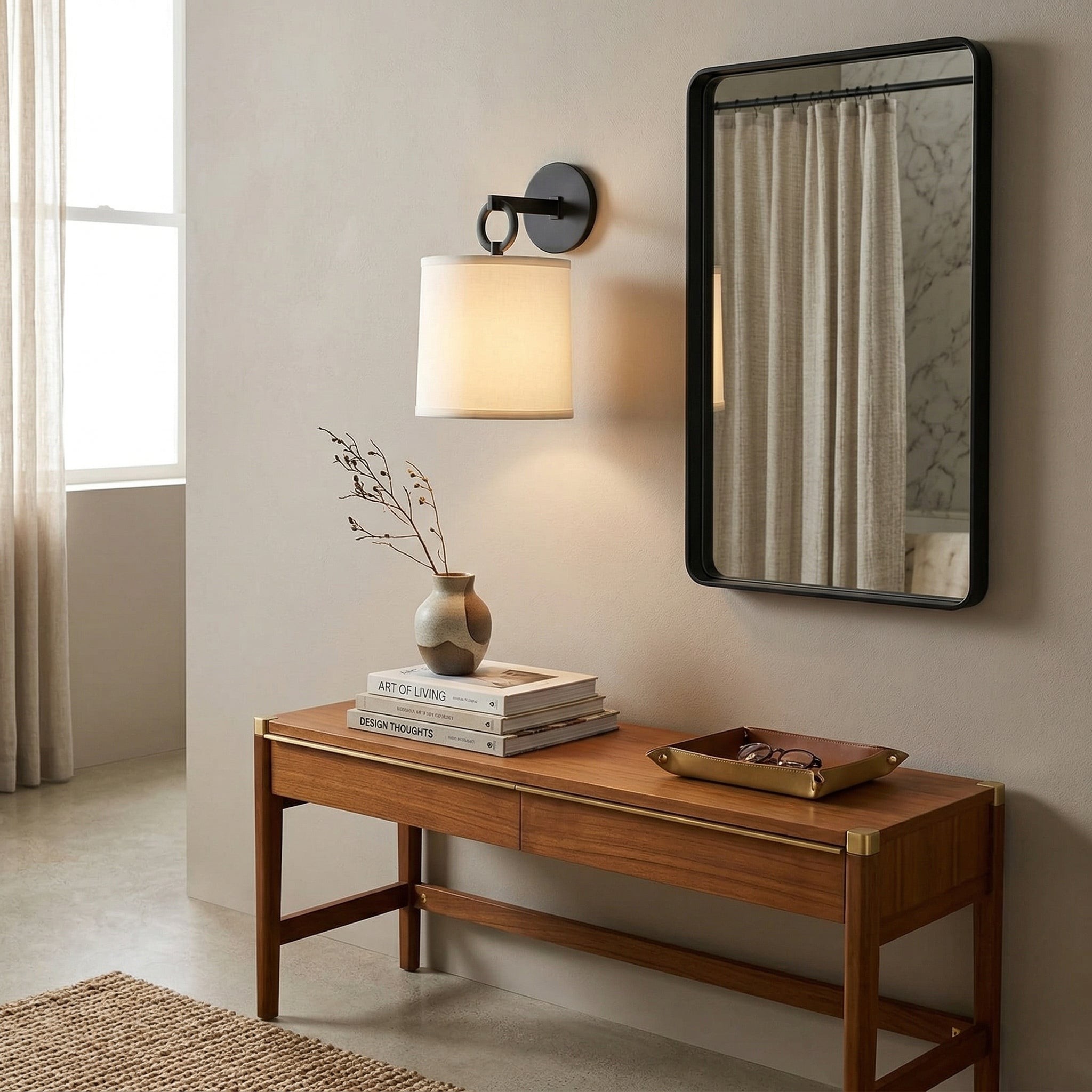 Volledige ronde wandlamp HL3169